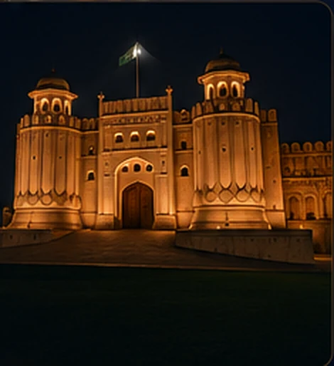 Pakistan landmark illustration